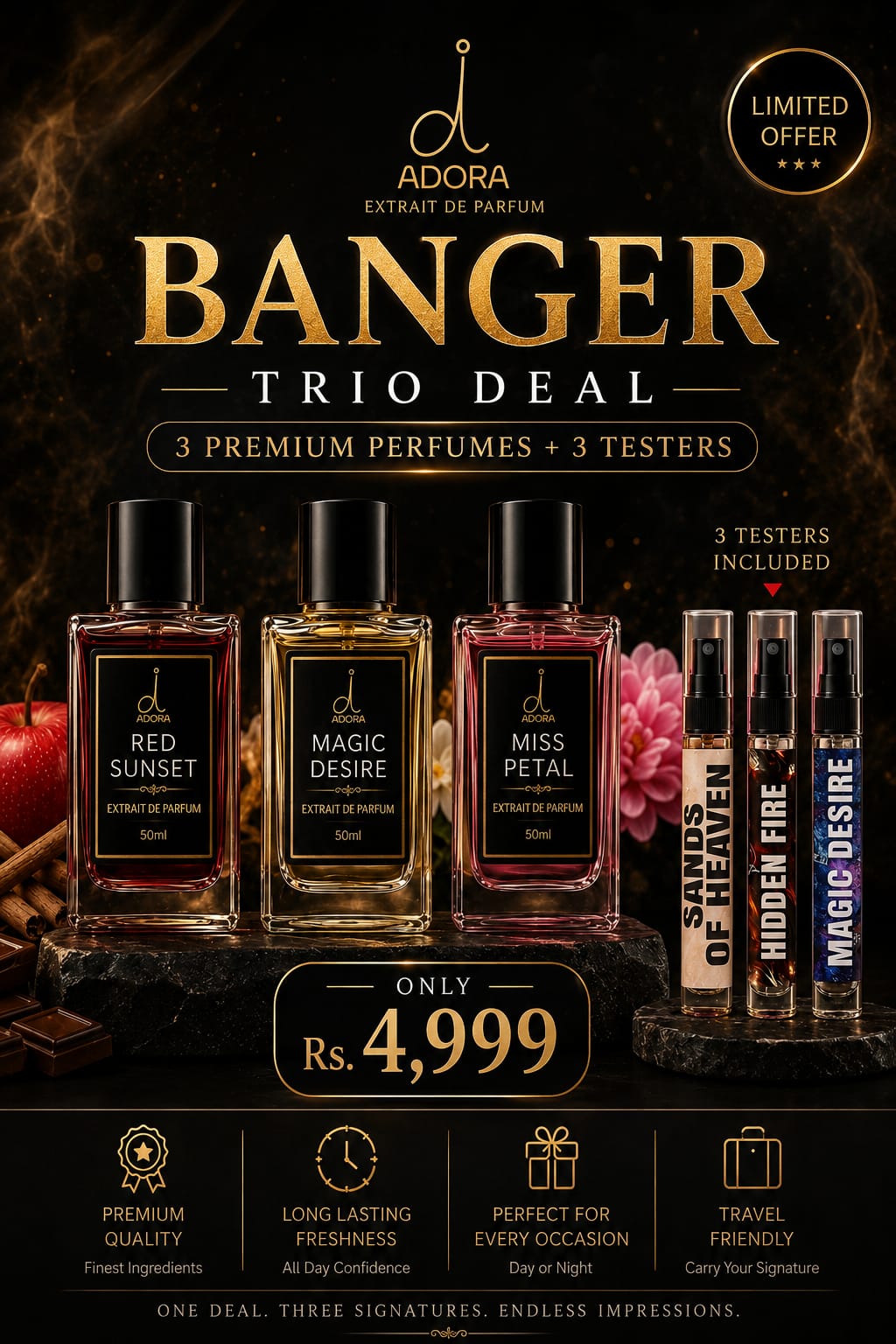 Banger Trio Deal perfume bottle
